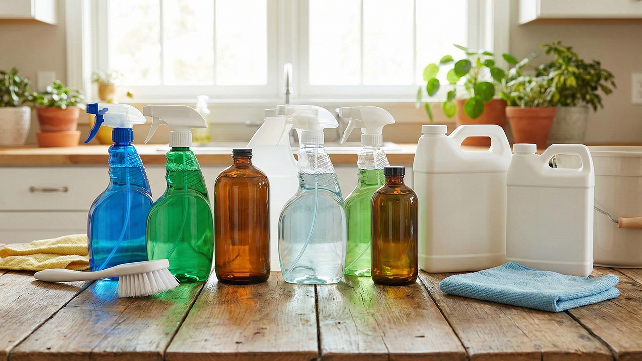 La classification des produits d'entretien